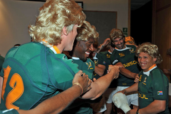 Percy Montgomery, South African Rugby. Percy Montgomery, South African Rugby.