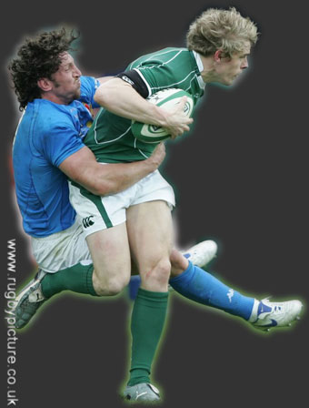 Trimble. Ireland v Italy 2 Feb 08